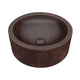 ANZZI Stern 16 in. Handmade Vessel Sink in Hammered Antique Copper