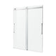 SD-FRLS05902BN - ANZZI Stellar Series 60 in. x 76 in. Frameless Sliding Shower Door with Handle in Brushed Nickel