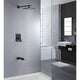 SH-AZ037MK - ANZZI Mezzo Series 1-Handle 1-Spray Tub and Shower Faucet in Matte Black