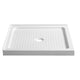 SB-AZ010WN-R - ANZZI 38 in. x 38 in. Shower Base in White