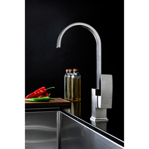 KF-AZ035BN - ANZZI Opus Series Single-Handle Standard Kitchen Faucet in Brushed Nickel