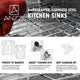 ANZZI ELYSIAN Series 36 in. Farm House 40/60 Dual Basin Handmade Stainless Steel Kitchen Sink