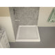 SB-AZ009WH - ANZZI Titan Series 36 in. x 36 in. Double Threshold Shower Base in White