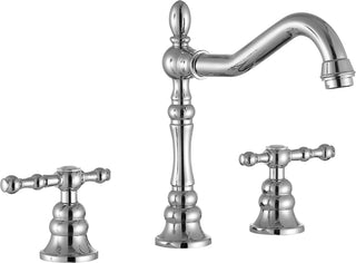 Highland 8 in. Widespread 2-Handle Bathroom Faucet in Polished Chrome