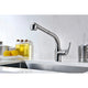 KF-AZ095 - Harbour Single-Handle Pull-Out Sprayer Kitchen Faucet in Brushed Nickel