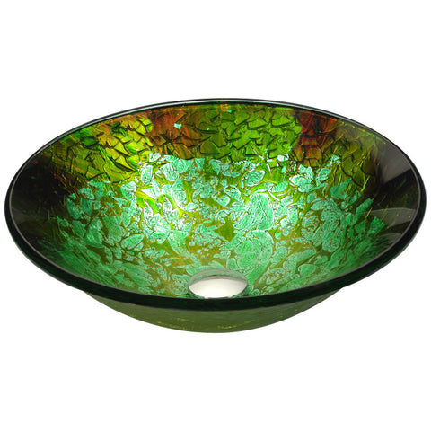 LS-AZ8214 - ANZZI Makata Series Vessel Sink in Emerald Burst