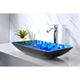 LS-AZ8096 - ANZZI Avao Series Deco-Glass Vessel Sink in Lustrous Blue