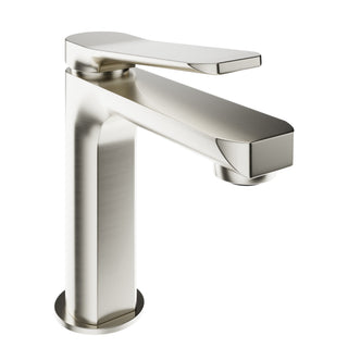ANZZI Contemporary Single Hole Faucet, Low Arc Spout (6.34" H), 1.2 GPM Water-Saving, Durable Brass Construction, Rhino-Alloy Certified, Various Finishes