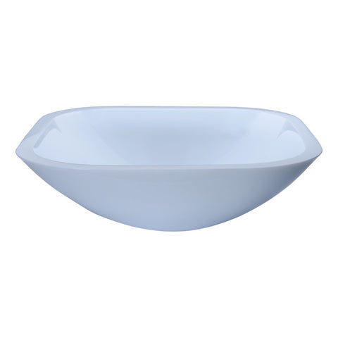 ANZZI Egret Series Vessel Sink in White