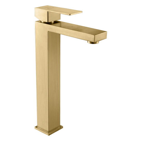 L-AZ096BG - ANZZI Enti Series Single Hole Single-Handle Vessel Bathroom Faucet in Brushed Brass