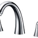 Note Series 2-Handle Deck-Mount Roman Tub Faucet in Polished Chrome