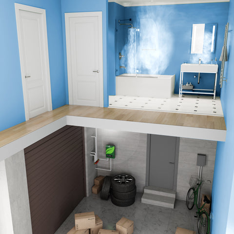 ENVO Atami High-Capacity Tankless Electric Water Heater (18 kW - 27 kW), Endless Hot Water, Advanced Safety, Energy Saving, Whole Home Application