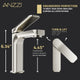 ANZZI Single Handle Single Hole Bathroom Faucet With Pop-up Drain