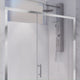 ANZZI Halberd 48 in. x 72 in. Framed Shower Door with TSUNAMI GUARD