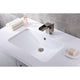 LS-AZ105 - ANZZI Lanmia Series 24 in. Ceramic Undermount Sink Basin in White