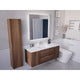 ANZZI 48 in. W x 20 in. H x 18 in. D Bath Vanity Set with Vanity Top in White with White Basin and Mirror