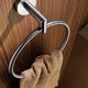 Caster 2 Series Towel Ring in Brushed Nickel