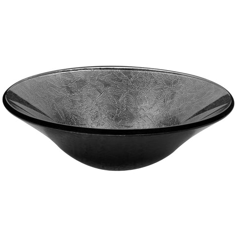 ANZZI Jonas Series Vessel Sink in Arctic Sheer