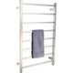 ANZZI Bell 8-Bar Stainless Steel Wall Mounted Electric Towel Warmer Rack