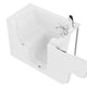 ANZZI Coupe Series 29 in. x 53 in. Right Drain Wheelchair Access Walk-In Soaking Tub in White