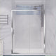 48 in. x 72 in. Framed Shower Door with TSUNAMI GUARD in Polished Chrome