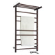 ANZZI Eve 8-Bar Stainless Steel Wall Mounted Electric Towel Warmer Rack