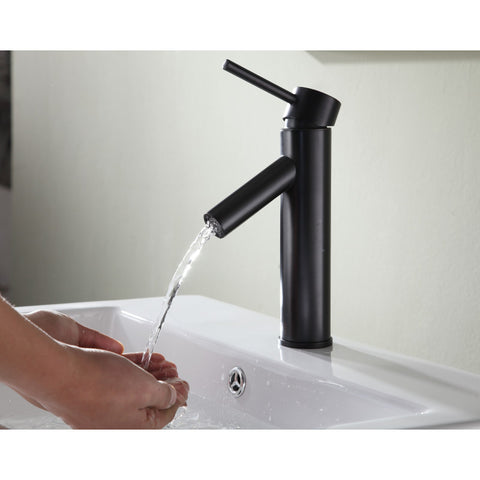 L-AZ110ORB - ANZZI Valle Single Hole Single Handle Bathroom Faucet in Oil Rubbed Bronze