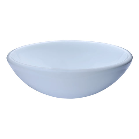 ANZZI Egret Series Vessel Sink in White