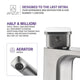 ANZZI Vibra Single Hole Single-Handle Bathroom Sink Faucet