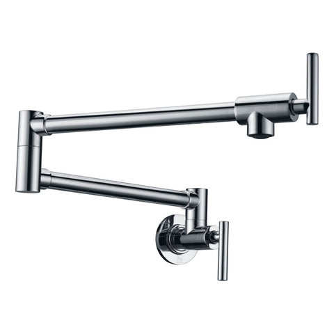 KF-AZ258CH - ANZZI Braccia Series 24" Wall Mounted Pot Filler in Polished Chrome