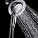 ANZZI Magnetic Valkyrie Multi-Spray Retro-Fit 7.48 in. Dual Wall Mount Fixed and Handheld Shower Head with Magna-Diverter