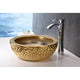 LS-AZ179 - ANZZI Regalia Series Vessel Sink in Speckled Gold