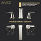 ANZZI 2-Handle 3-Hole 8 in. Widespread Bathroom Faucet With Pop-up Drain