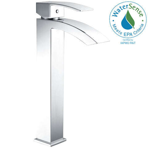 L-AZ075 - ANZZI Tutti Single Hole Single-Handle Bathroom Faucet in Polished Chrome