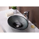 LS-AZ035 - ANZZI Onyx Series Vessel Sink in Black