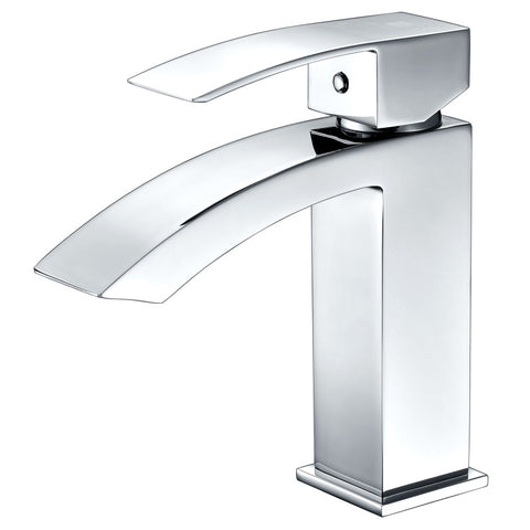 ANZZI Revere Series Single Hole Single-Handle Low-Arc Bathroom Faucet