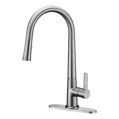 ANZZI Orbital Single Handle Pull-Down Sprayer Kitchen Faucet