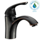 L-AZ011ORB - Clavier Series Single Hole Single-Handle Mid-Arc Bathroom Faucet in Oil Rubbed Bronze