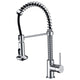 KF-AZ194CH - ANZZI Step Single Handle Pull-Down Sprayer Kitchen Faucet in Polished Chrome