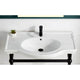 ANZZI Viola 34.5 in. Console Sink with Ceramic Counter Top