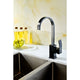 KF-AZ035ORB - ANZZI Opus Series Single-Handle Standard Kitchen Faucet in Oil Rubbed Bronze