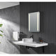 BA-LMDFV002WH - ANZZI Mantra 30 in. x 24 in. Frameless LED Bathroom Mirror