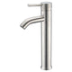 ANZZI Fann Single Hole Single-Handle Vessel Bathroom Faucet in Brushed Nickel