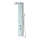 SP-AZ8096 - ANZZI Titan Series 60 in. Full Body Shower Panel System with Heavy Rain Shower and Body Jets and Spray Wand in White