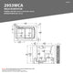 Coupe Series 29 in. x 53 in. Left Drain Wheelchair Access Walk-In Soaking Tub in White
