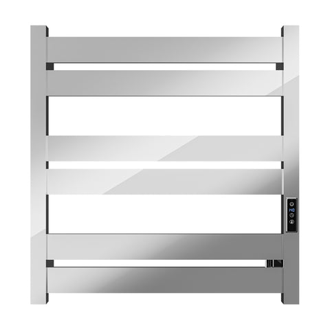 ANZZI Starling 6-Bar Stainless Steel Wall Mounted Electric Towel Warmer Rack