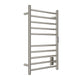 TW-AZ075BN - ANZZI Bali Series 10-Bar Wall Mounted Electric Plug-In Bathroom Towel Warmer Rack in Brushed Nickel Finish Stainless Steel