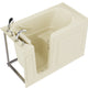 ANZZI Coupe Series 30 in. x 60 in. Left Drain Quick Fill Walk-In Soaking Tub in Biscuit