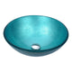 LS-AZ281 - ANZZI Posh Series 17 in. Bathroom Vessel Sink with Scratch-Tough and Stain-Resistant Non-Porous Surface in Coral Blue Glass