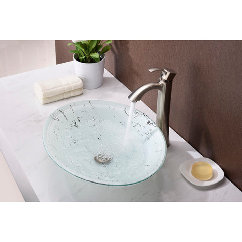 LS-AZ8198 - ANZZI Lepea Series Vessel Sink in Marbled White